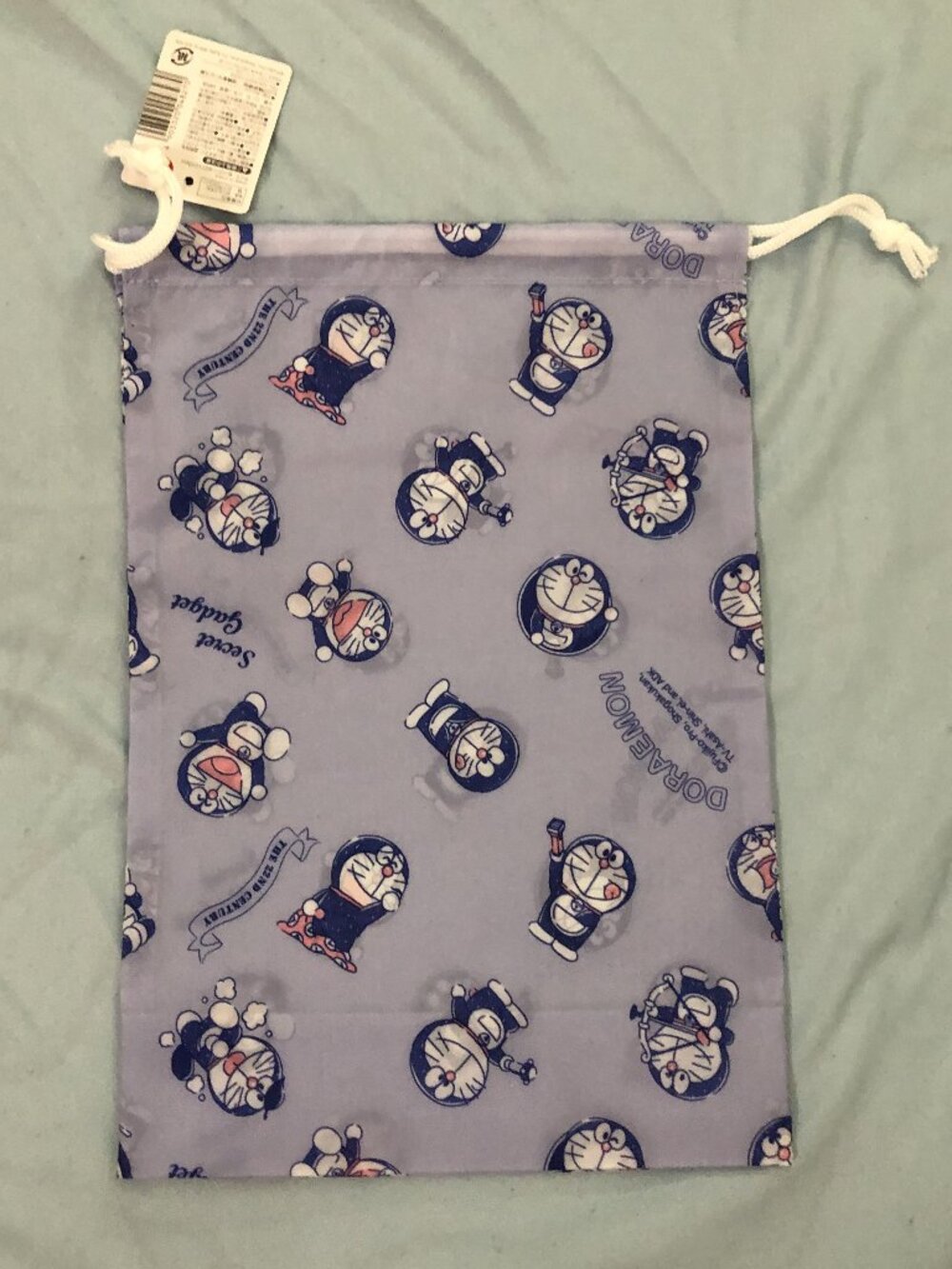 Doraemon "Secret Gadget" Large Drawstring Bag - Picture 4 of 5